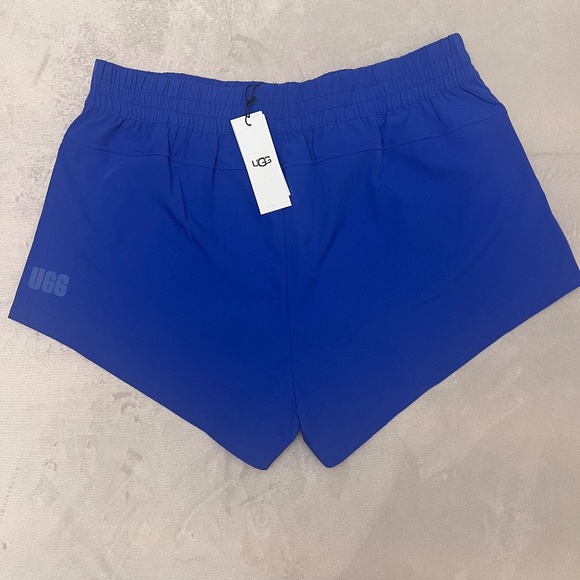 UGG Gracelynn Women's Athletic Logo Shorts in Azul Blue Size XL NEW - Picture 6 of 12